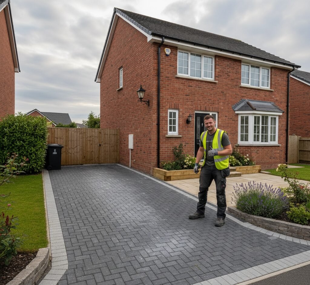 Patio and driveways in Surrey