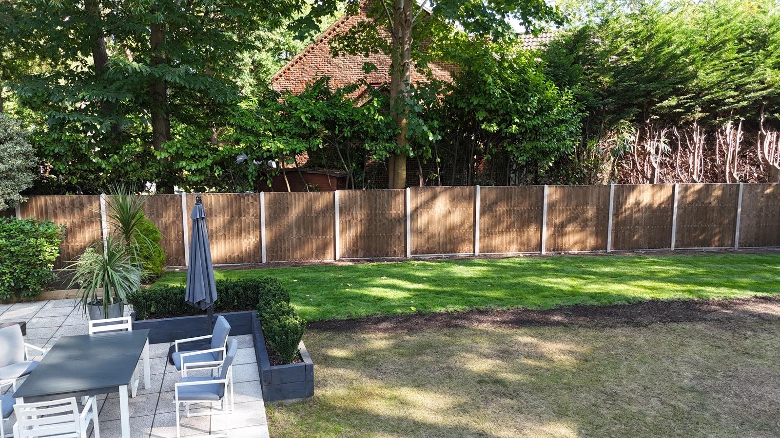 Fencing Guildford example installation 2