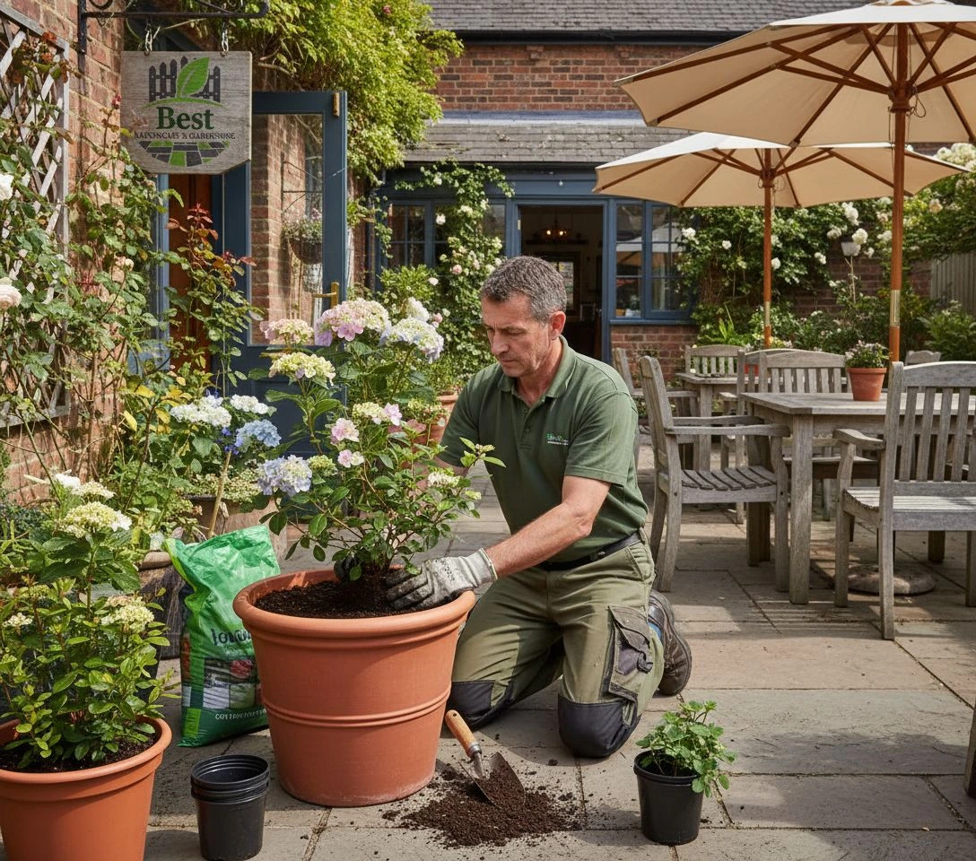 Garden Maintanance Surrey for commercial sites with a smart and clean feel