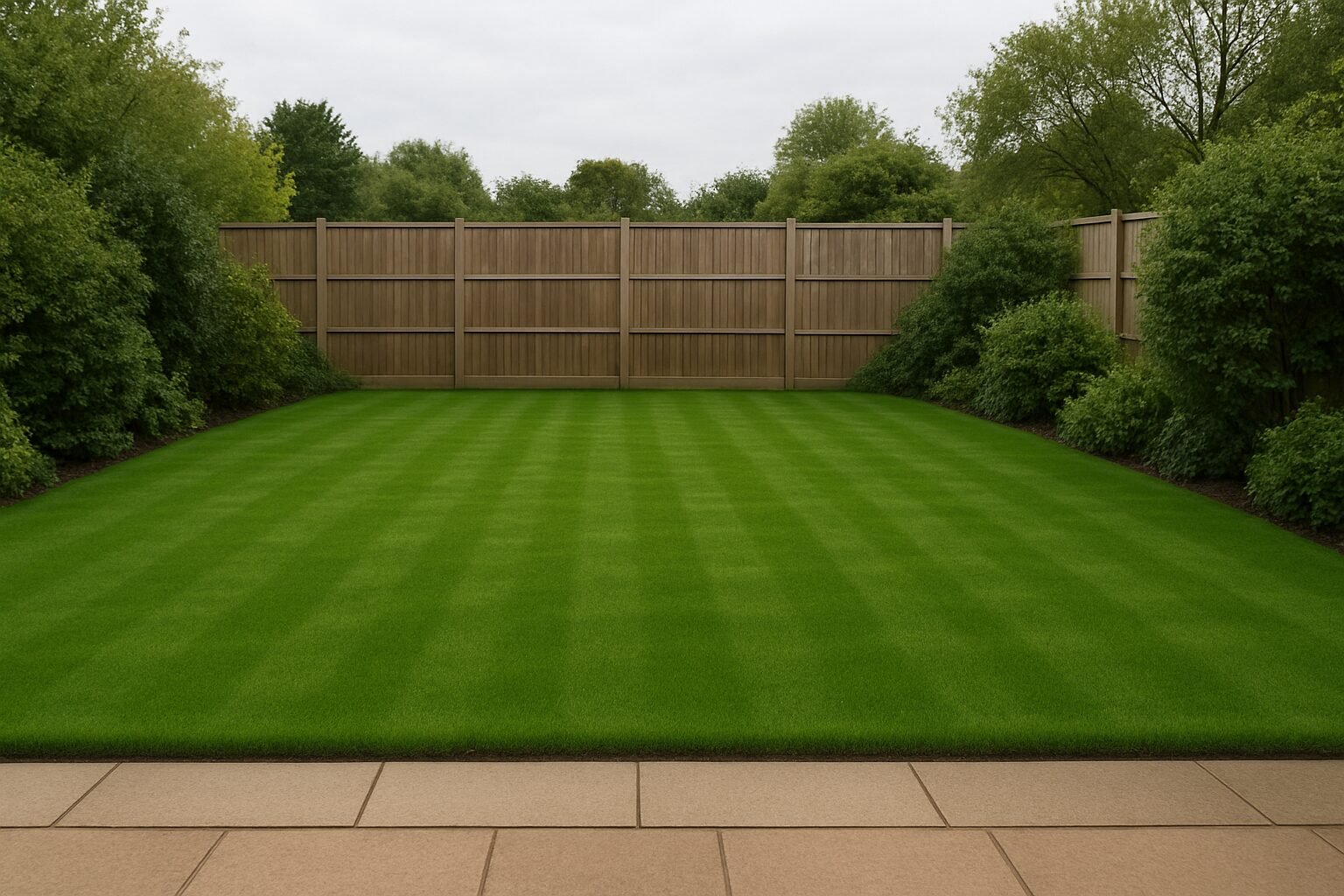 Garden lawn after care thicker greener with neat edges