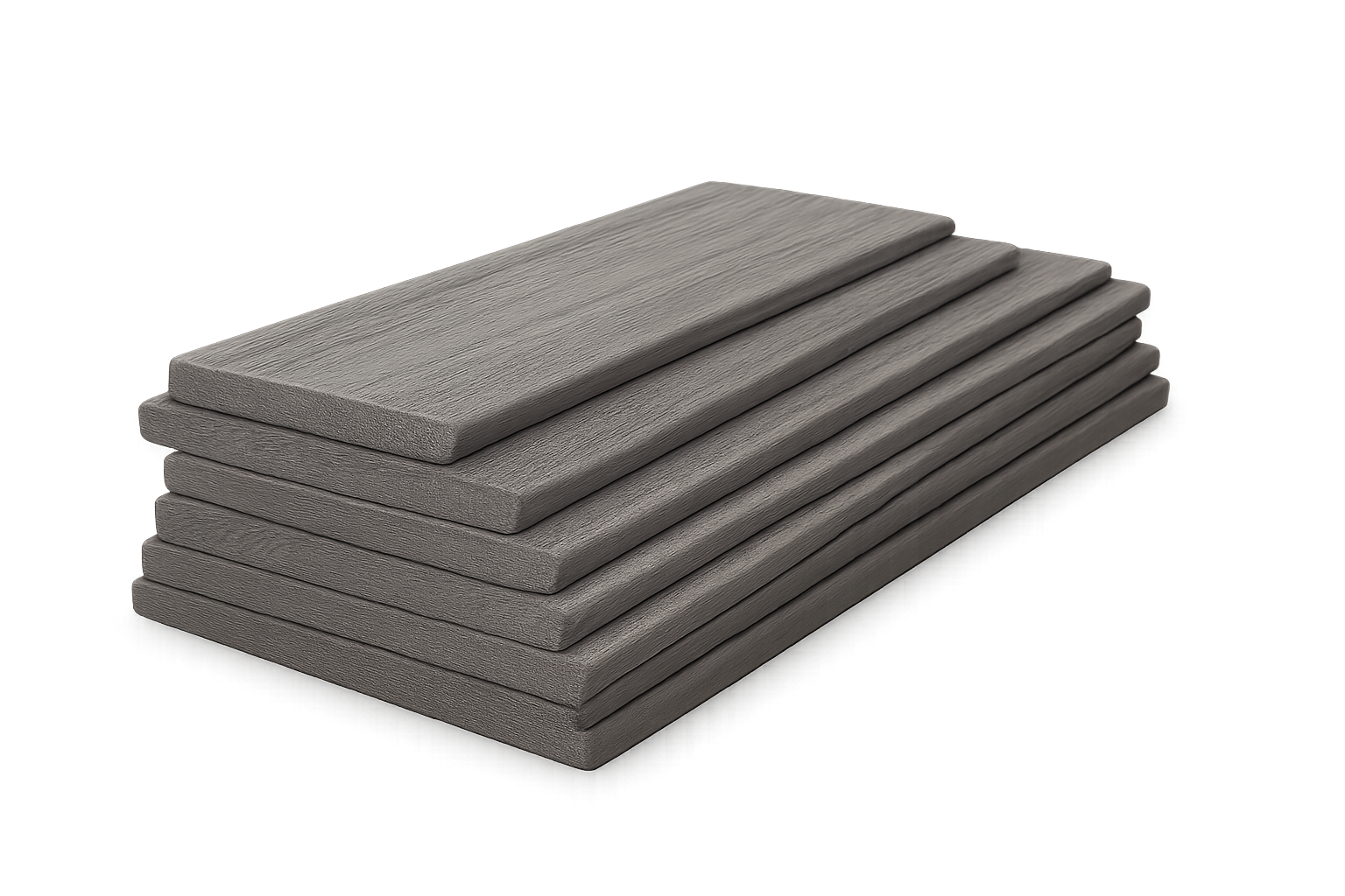 Decking board element moving across